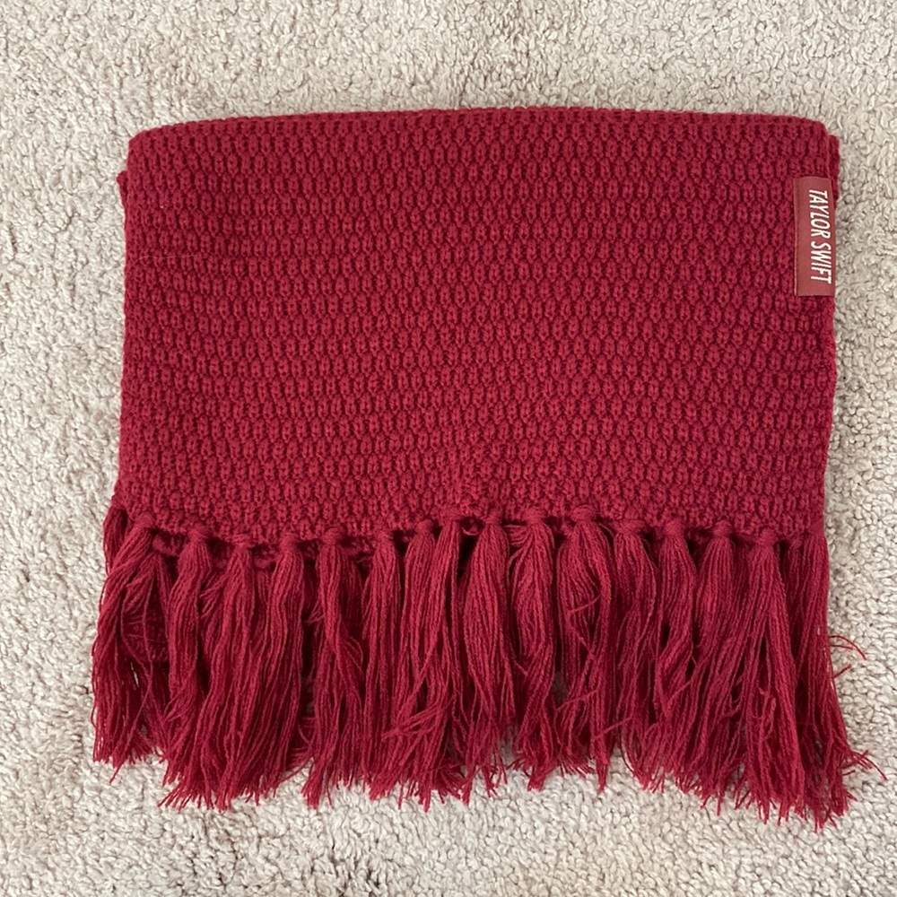 Taylor Swift All Too Well Red Scarf